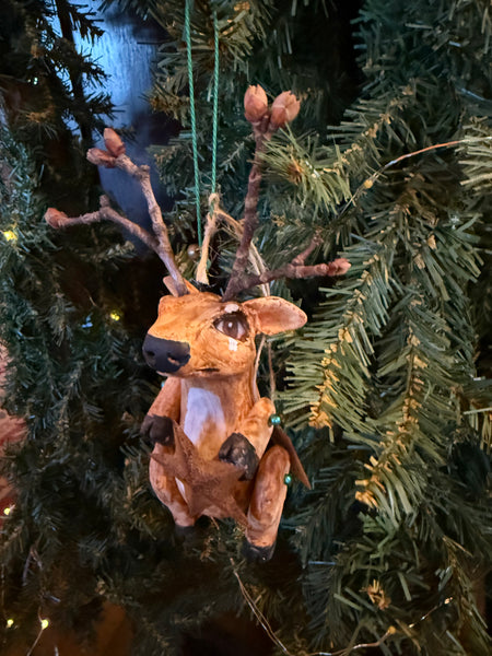 Custom Order DEER Toy Ornamental Totum Fauna