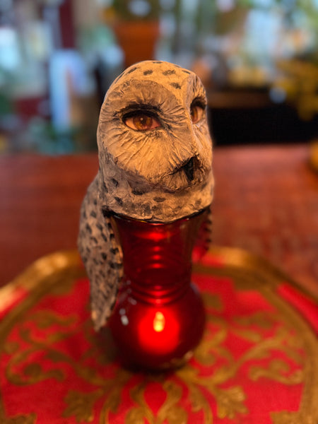 SNOWY OWL LUMINARY TOTUM FAUNA