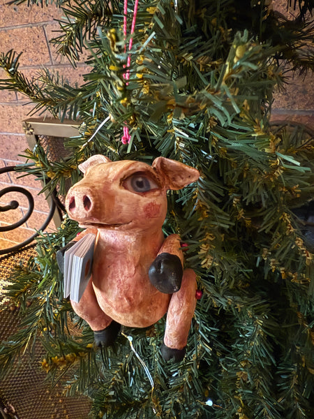 Custom Order PIGGY Toy Ornamental Totum Fauna