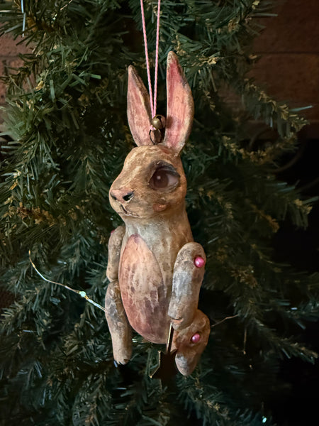 Custom Order BUNNY Toy Ornamental Totum Fauna