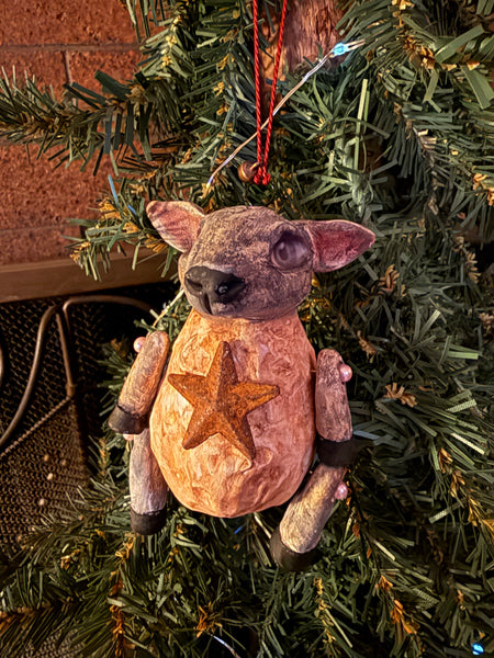 SHEEP Toy Ornamental Totum Fauna