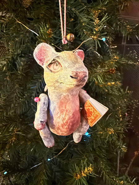 Custom Order MOUSE Toy Ornamental Totum Fauna