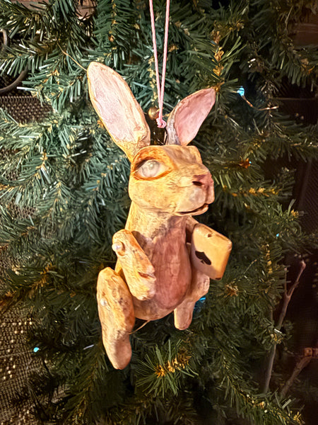 Custom Order HARE Toy Ornamental Totum Fauna