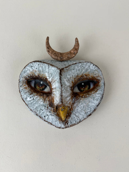 THE LUNAR OWL Paper Cast Totum Fauna