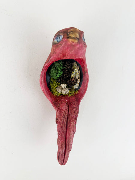 MOSSY RED BIRD TOTUM FAUNA